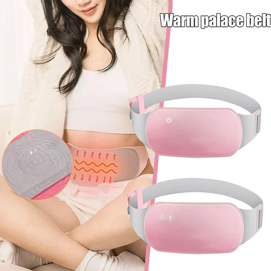Electric Heated Compress Belt With Massage Variant